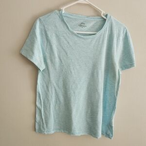 J. Crew Blue Short Sleeve Tee